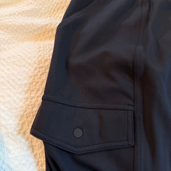 Athleta Black Cargo Joggers - Picture 3 of 4